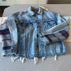 Levi’s big E blanket trucker jacket size L